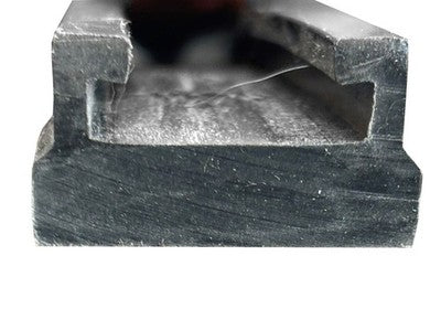 Solid Spare SPI Black Snowmobile Slide / Sliding Frame Runner for Yamaha 66" Profile 27