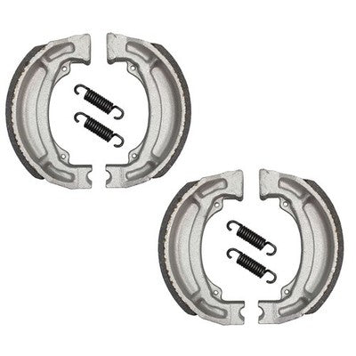 Solid Spare Front & Rear Brake Shoes for Suzuki DR-Z125 fits 2003-2009 / 2012-2014 Models