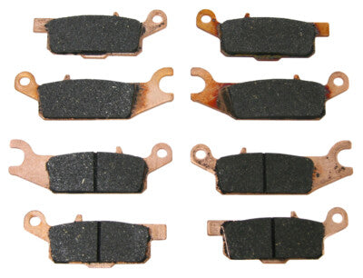 Front & Rear Brake Pads for Yamaha 2007-2023 Grizzly 700 & 2009-2014 Grizzly 550