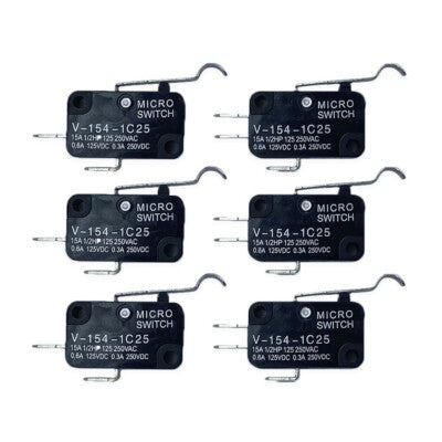 6 CLUB CAR MICRO SWITCHES 2 & 3 PRONG #s 1014807 1014808 FORWARD REVERSE SPEED