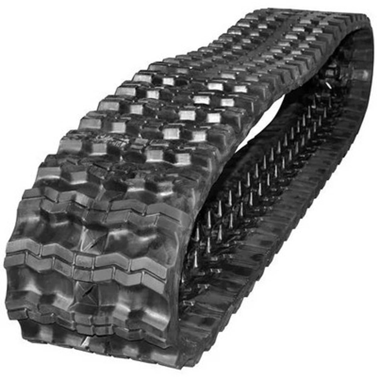 Solid Spare Rubber Track 13" T320 x 86 x 48 Zig-Zag fits Takeuchi TL26 TL26-2 TL120 TL126