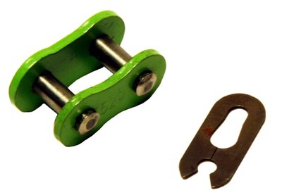 Factory Spec brand - Green Clip Style Master Link 520 Pitch Non O-Ring Chain