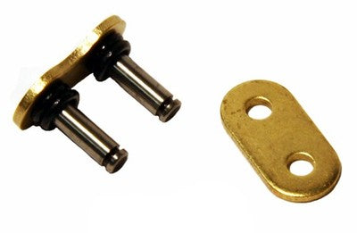 Factory Spec brand O-Ring Chain Master Link Rivet Style - Gold - 520 Pitch ORing