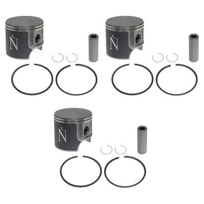 3 Namura Piston Kits for Polaris fits Many 1996-1999 1050 .020 Over Bore 81.5mm