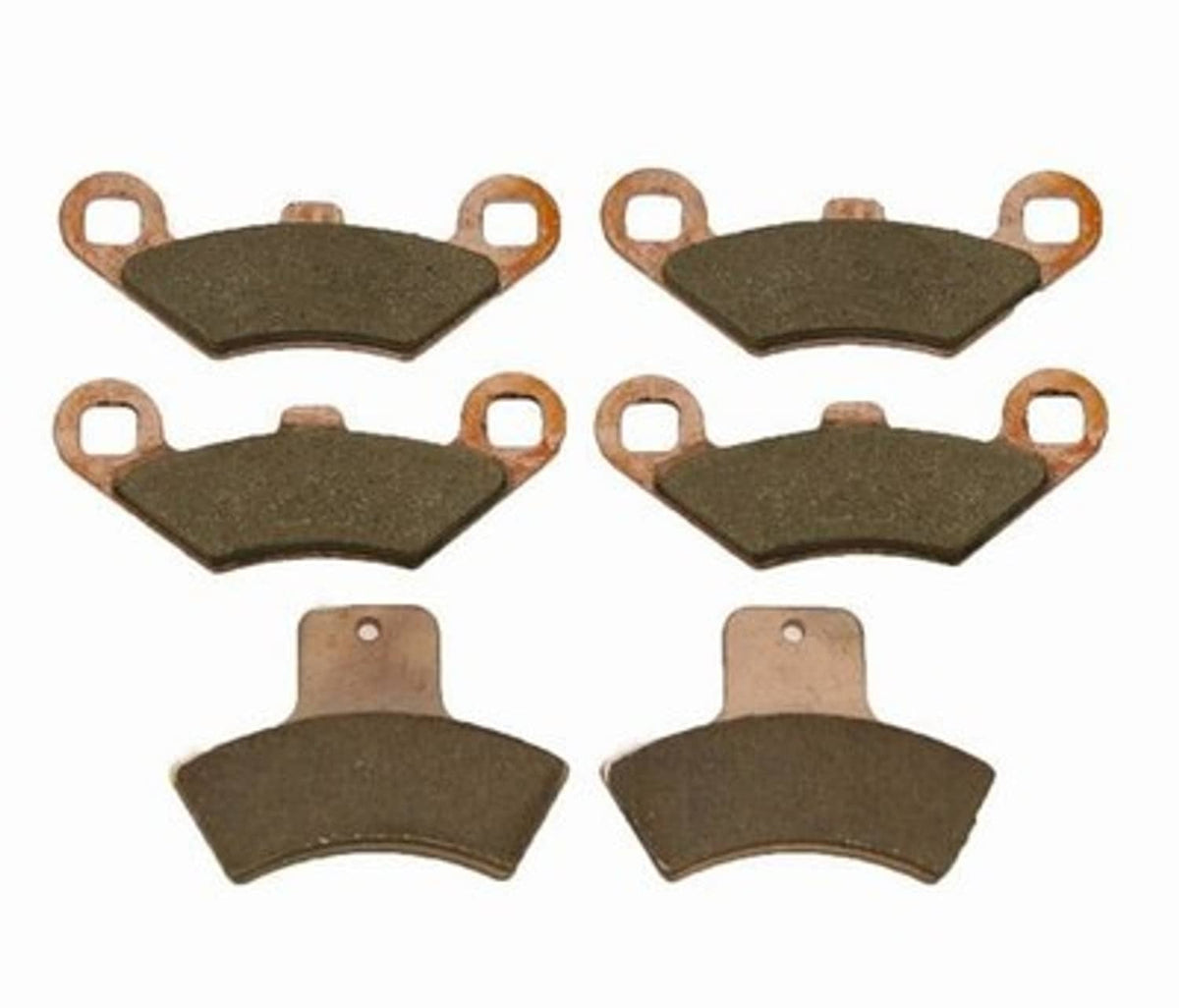 Solid Spare Front & Rear Brake Pads fits Polaris Sportsman 500 Sev. Dty 2002