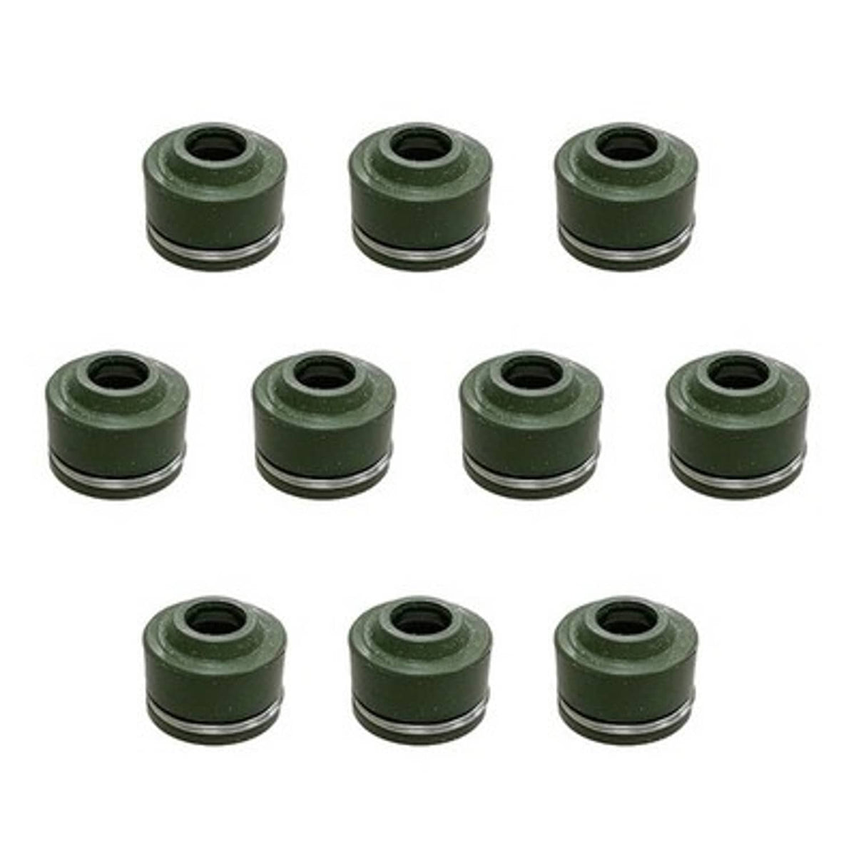 Solid Spare 10 Pack of Valve Stem Seals for Yamaha YFZ450, YFZ450R & YFZ450X