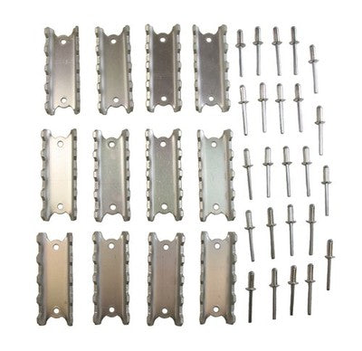 Solid Spare SPI Universal Running Board Grip Strips for Snowmobile - 12 Pack - Foot Traction
