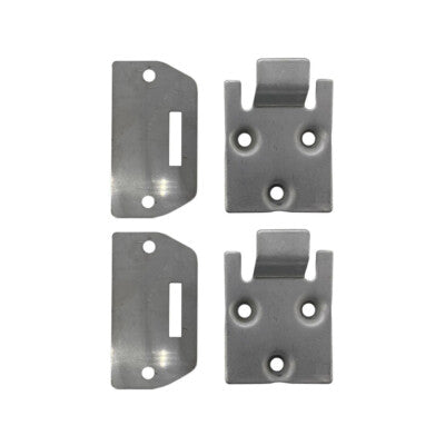 2 Sets of Seat Hinge Bottom and Plate for EZGO TXT Medalist Golf Cart (1995-up)