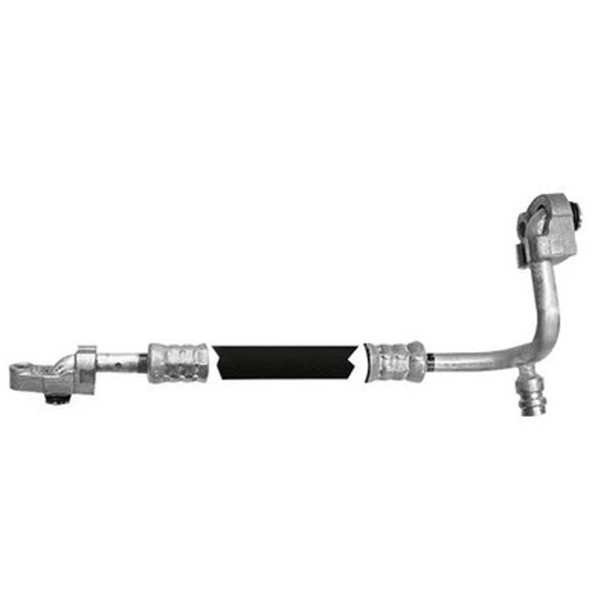 Solid Spare Compressor to Condenser Hose fits Kubota K7711-87510