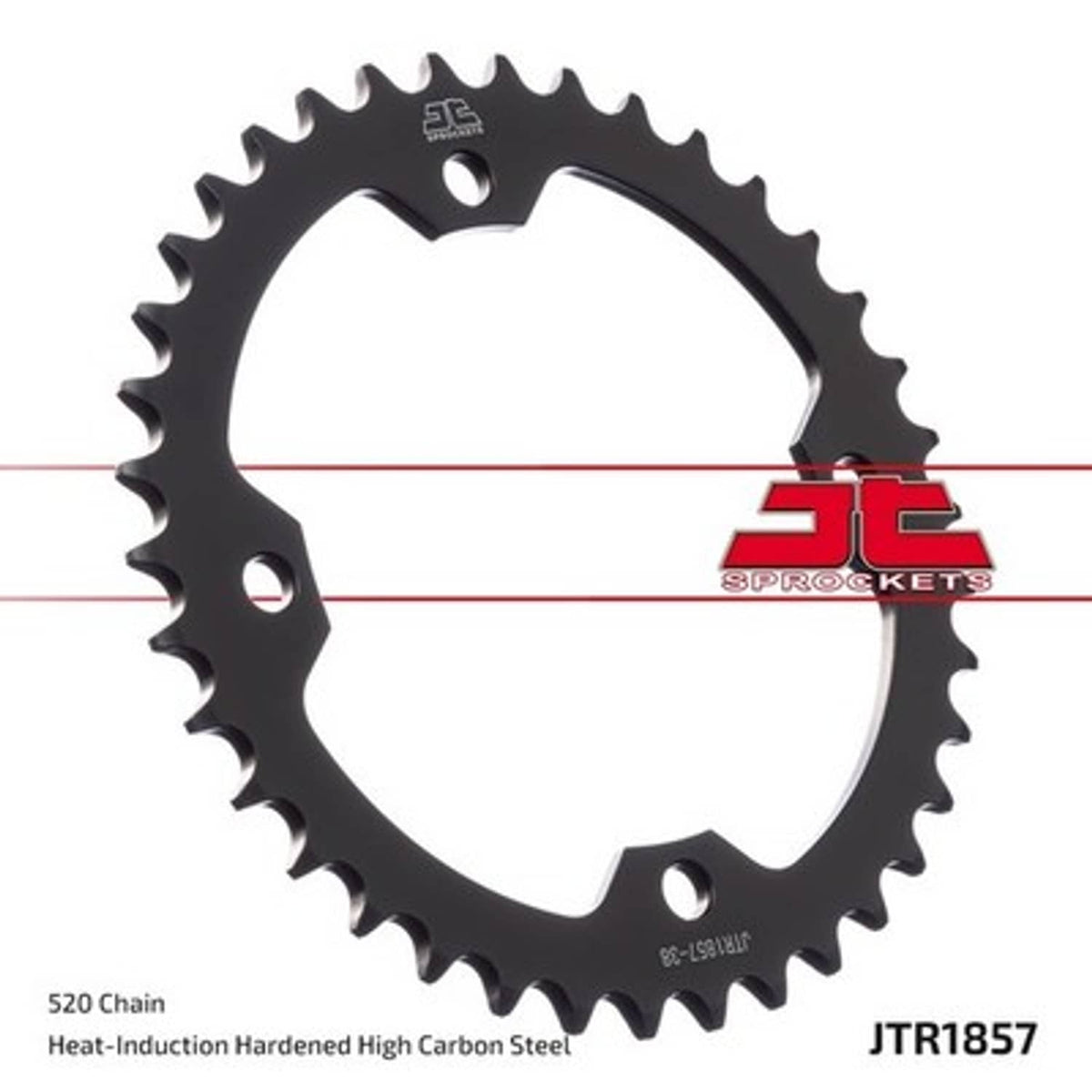 Solid Spare JT 38 Tooth Rear Steel Sprocket for Yamaha Warrior 350 & Banshee 350 1987-1988