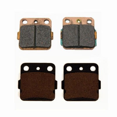 Front & Rear Semi-Metallic Brake Pads for Honda ATC200X 3-Wheeler 1983 1984 1985