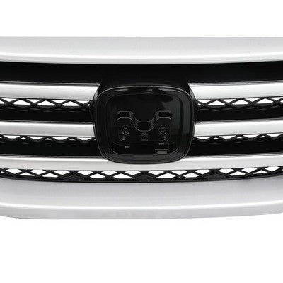 For Honda Pilot 2012-2015 12-15 Front Bumper Silver Grille Molding Surround Trim