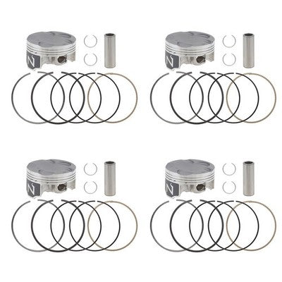 4 Namura .020 Over Bore Piston Kits for Yamaha WaveRunner VX 1100 2005-15 76.5mm