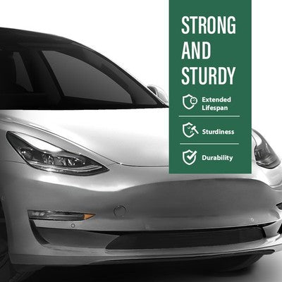 Solid Spare Fit For 17-23 Tesla Model 3 Front Bumper Fender Mount Bracket Holder Left Side