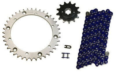 Solid Spare Blue 520x94 Drive Chain & 13/41 Sprockets for Yamaha Blaster 200 1988-2006