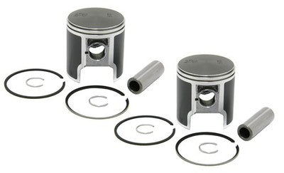 Solid Spare 2 SPI .020 Over Bore Piston Kits for Ski-Doo Most 1980-2006 380 F/C 62.5mm