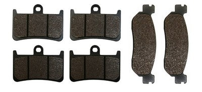 Front & Rear Brake Pads for Yamaha 1999-2002 YZF R6 & 2002-2003 YZF R1