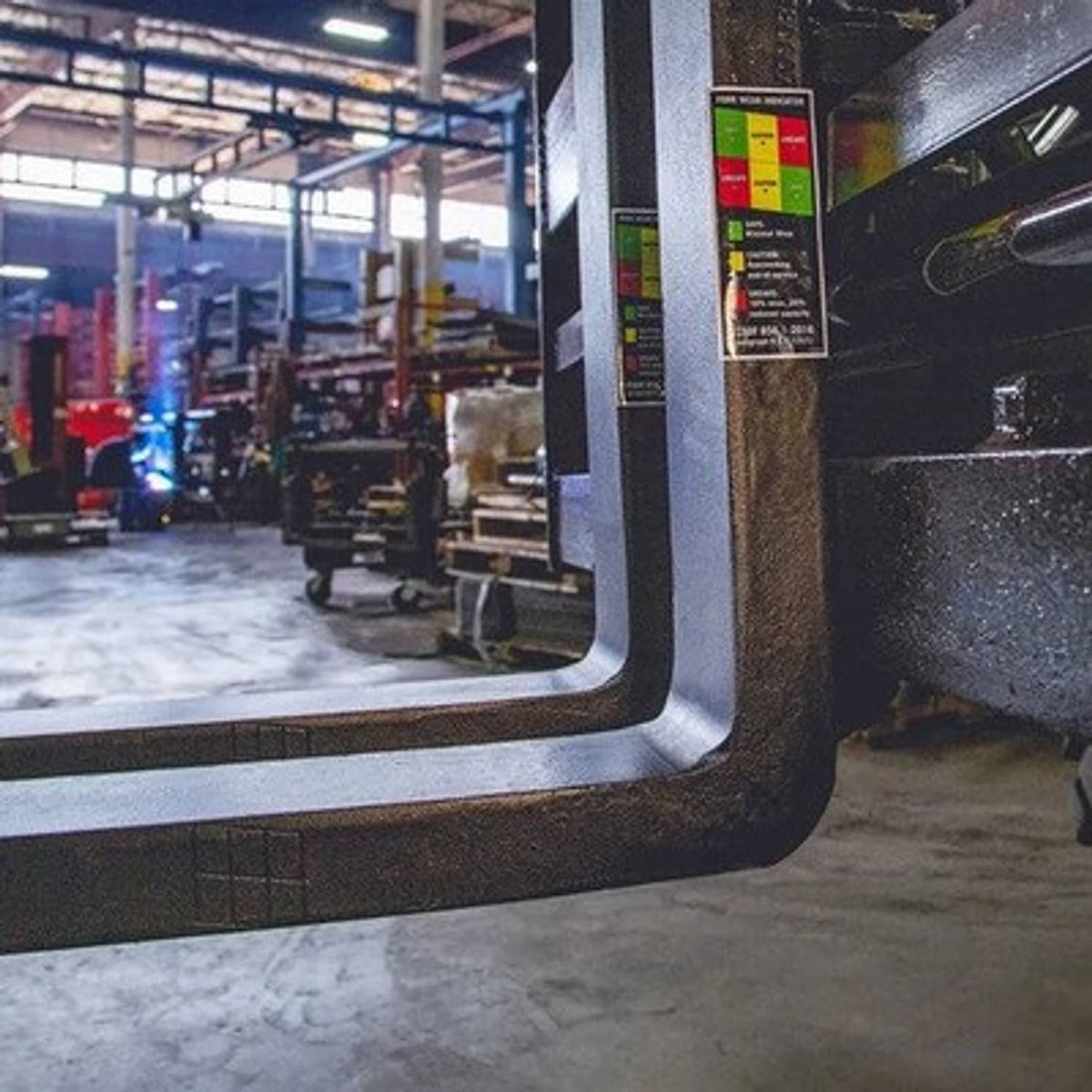 Solid Spare Standard ITA Forklift Forks 42" - 6,000 lbs.