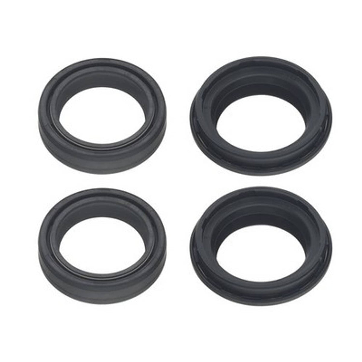 Solid Spare Fork Seal & Dust Seal Kit for Yamaha 1982-1983 Maxim 400 XS400 & 1995-1998 RT180