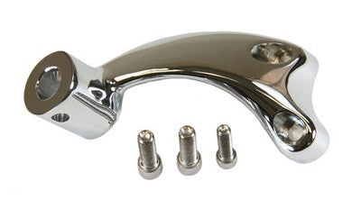 Solid Spare Brake Side Mounting Bracket Support for Chrome Forward Controls for Harley