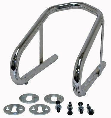 Solid Spare Chrome-Plated Wheel Chock - Removable - Quick Release - Motorcycle Tire Chock