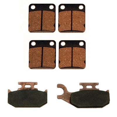 Front & Rear Semi-Metallic Brake Pads for Suzuki Vinson 500 Auto LT-A500F 2002