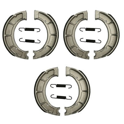 Solid Spare Front & Rear Brake Shoes for Yamaha Bear Tracker 250 2x4 fits 1999-2000 Models
