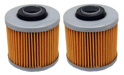 2 Pack of Oil Filters for Yamaha Grizzly 600 4x4 YFM600FW & Raptor 700 YFM700R