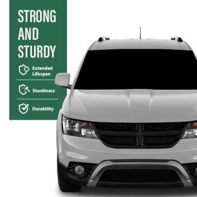 Solid Spare Front Upper Bumper Cover Molding Fit For 2014-2020 Dodge Journey CH1044148