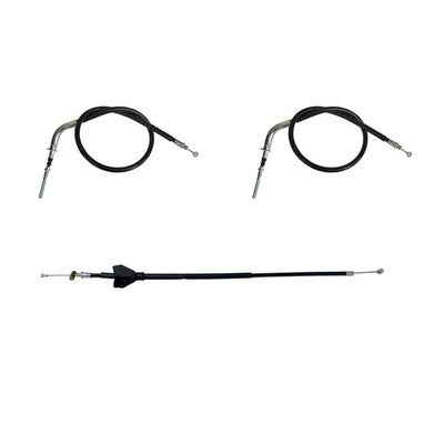 Solid Spare Motion Pro Front Upper, Lower Brake Cables for Yamaha Bear Tracker 250 1999-2000