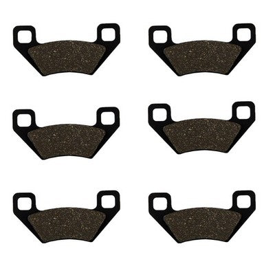 Front & Rear Semi-Metallic Brake Pads for Arctic Cat 650 & 700 MudPro 2010-2019