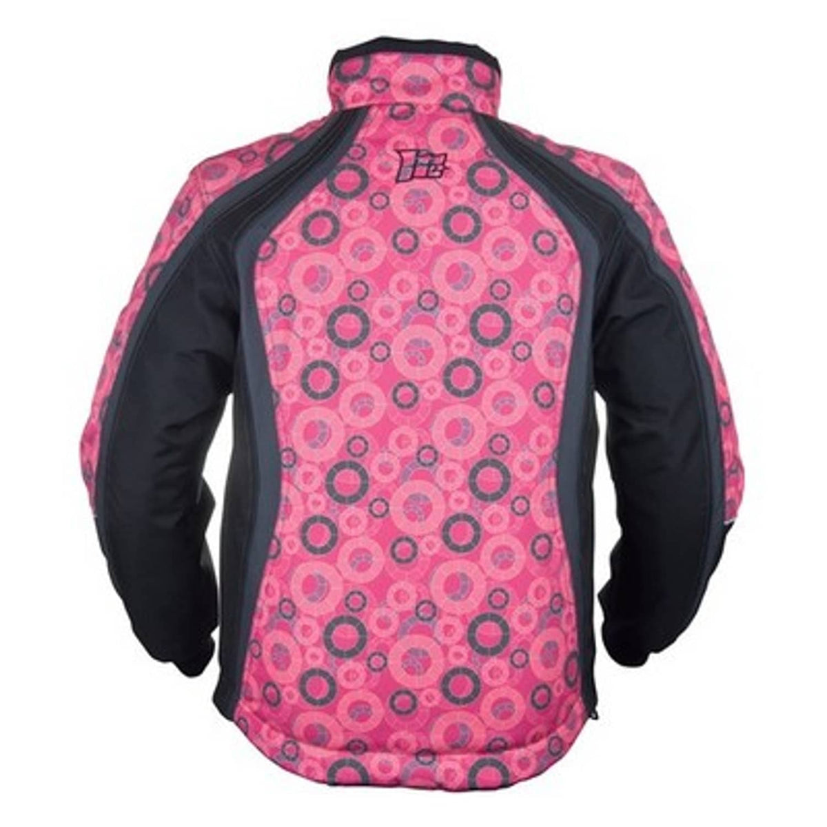 Solid Spare Girls Youth Mossi Circles Snow Jacket Coat Winter Pink with Circles Size 2