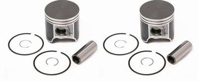 2 SPI Standard Bore Piston Kits for Arctic Cat 500 Snowmobiles 2001-2002 71mm