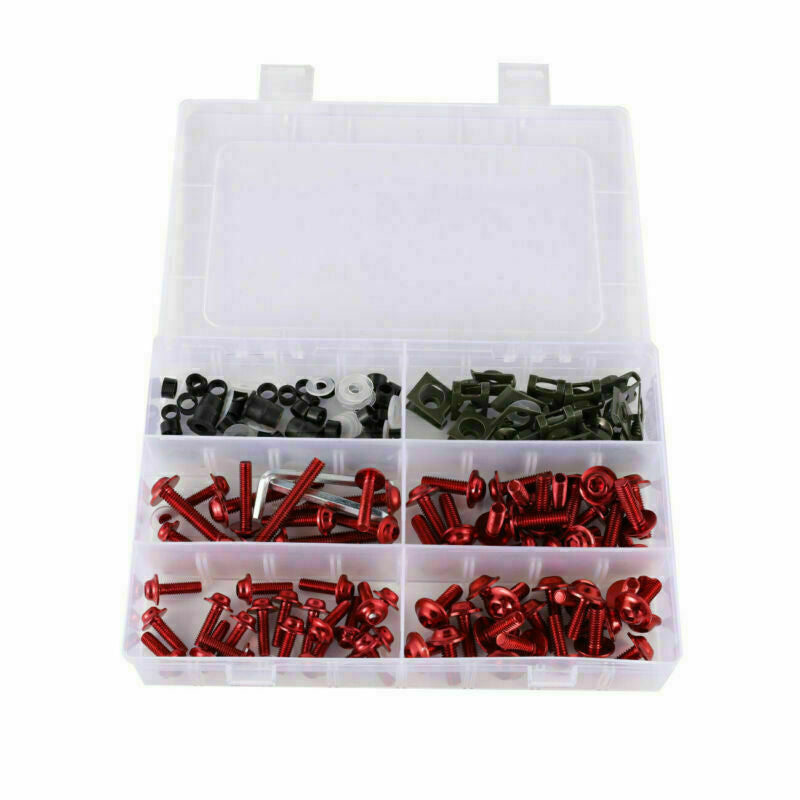 177X Fairing Fender Fastener Kit Body Work Screws Bolts Washers Motorcycle RE