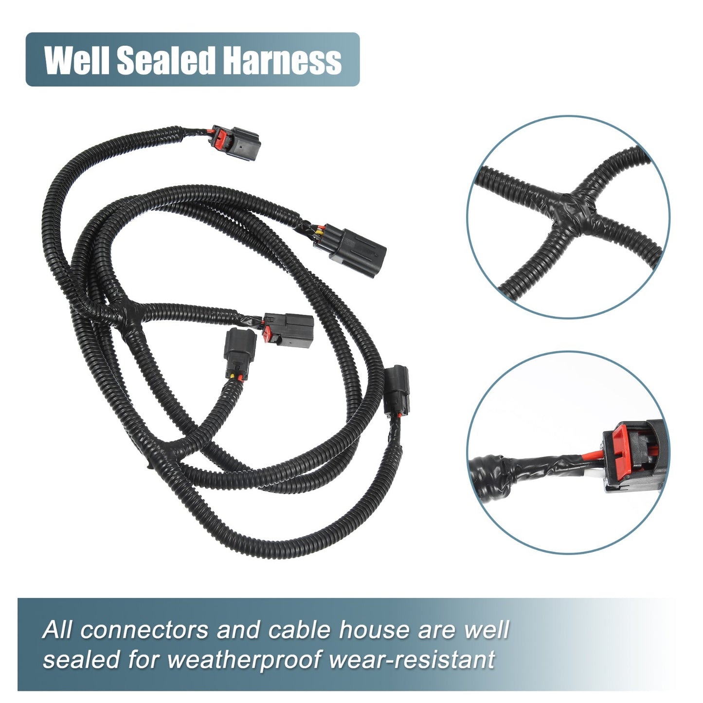 For 2010/2011-2018 RAM 1500 2500 3500 Rear Park Assist Wire Harness 68031820AA
