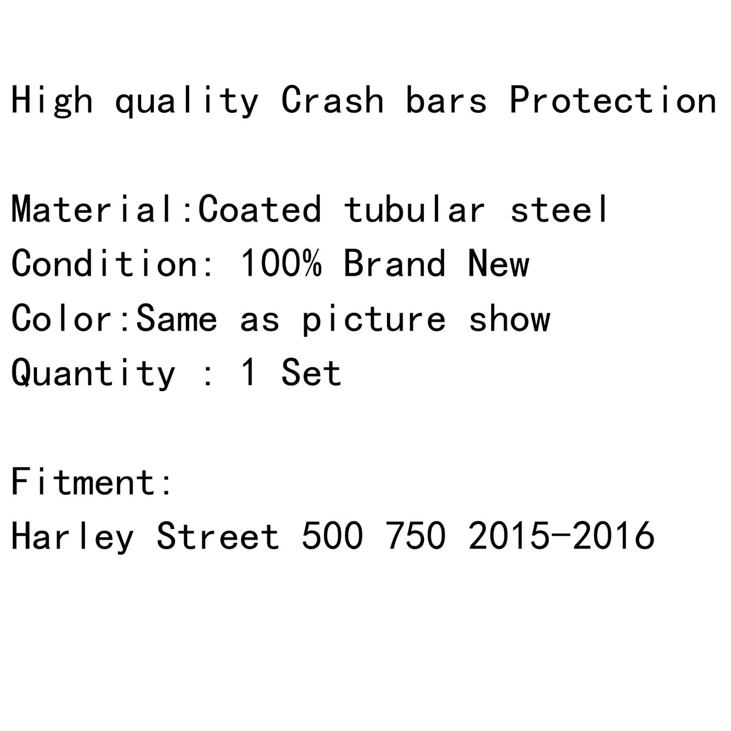 Front Engine Guard Crash Bars Protection fit For Street 500 750 XG750A 2015-2018
