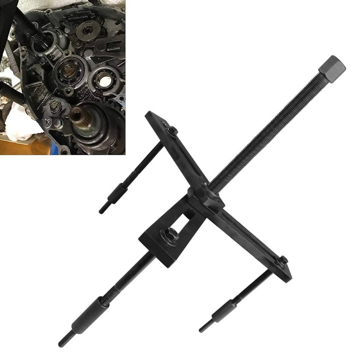 Solid Spare Crank Case Splitter Separator Puller Installer Tool for Motorcycle Dirt Bike ATV
