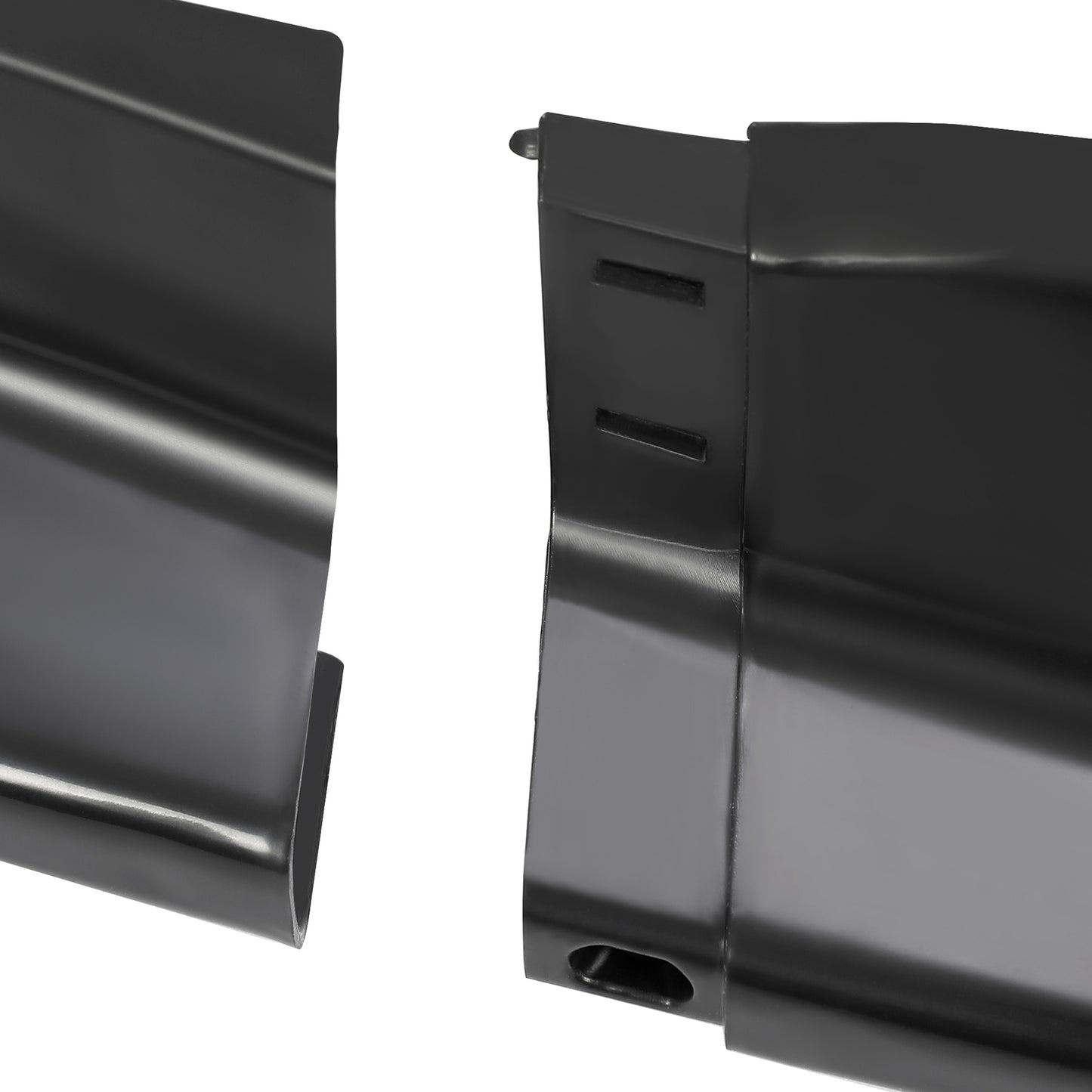 Solid Spare For 2006-2009 350z Z33 Unpainted NS Style Pu Black Front Bumper Lip Spoiler Chin