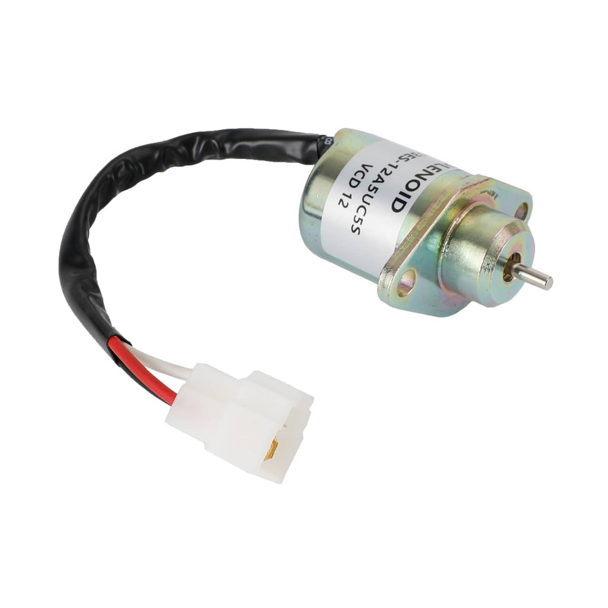 Solid Spare Fuel Shut Off Solenoid Shutdown For Kubota Yanmar SA-4569-T 17454-60010 12V