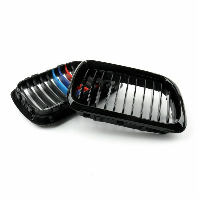 Front Replacement Gloss Black M Color Kidney Grille For BMW E36 1997-1999 USA