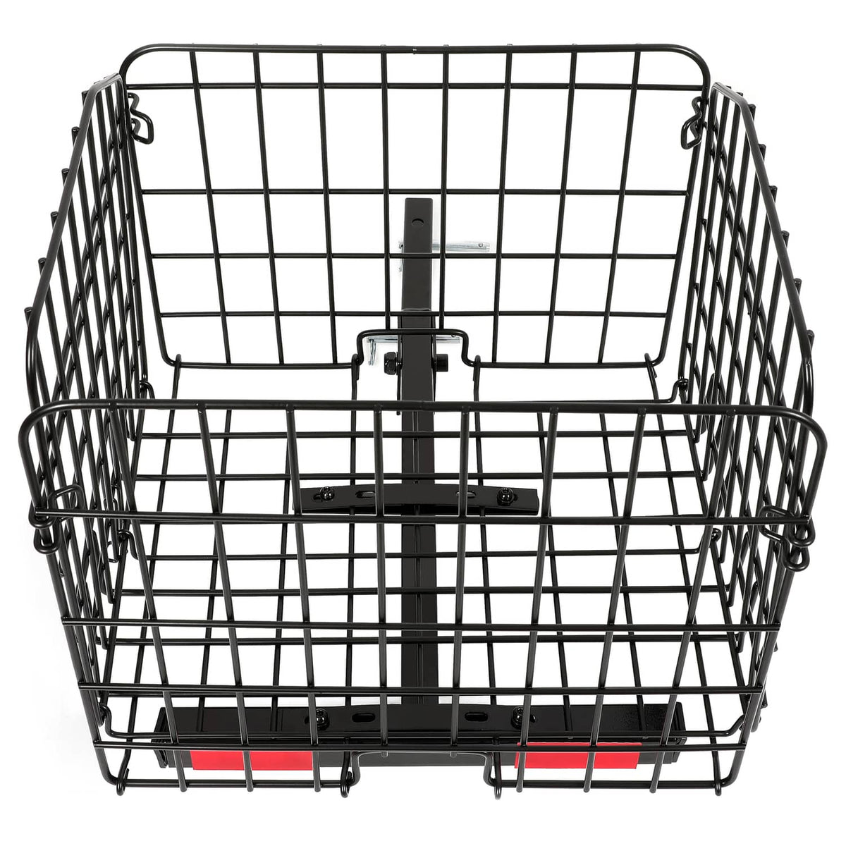 Solid Spare Folding Rear Basket Accessory For Most Mobility Scooters Sturdy Steel Black
