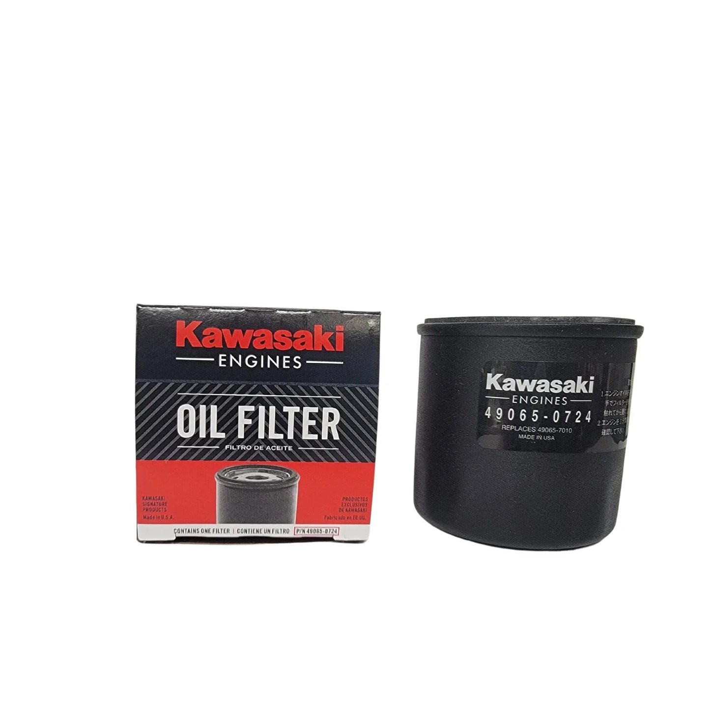 Solid Spare Kawasaki KM-49065-0724 Oil Filter