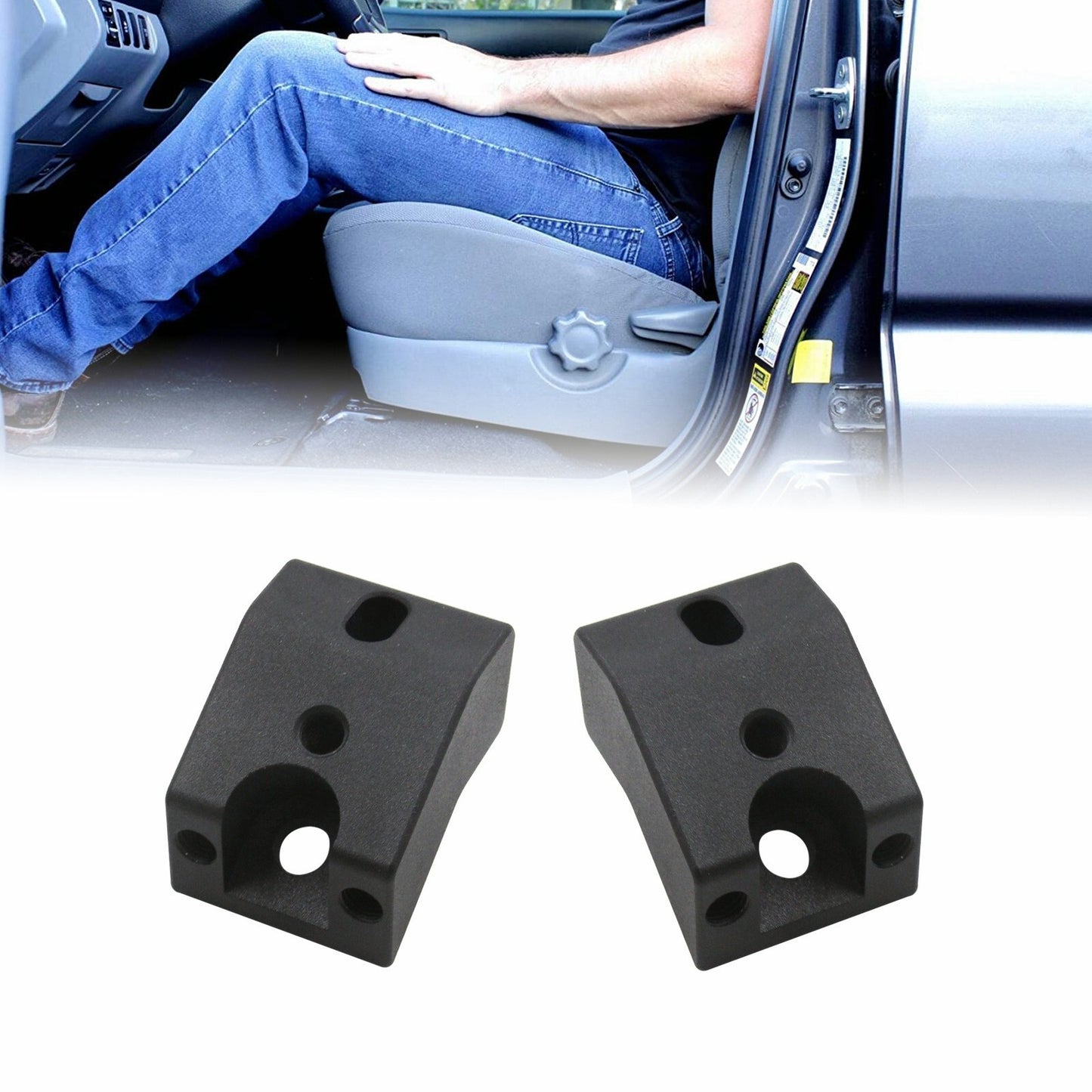 FOR 05+ Toyota Tacoma Front of Seat 1-1/4" Riser Seat Spacers Jackers Lift Kit