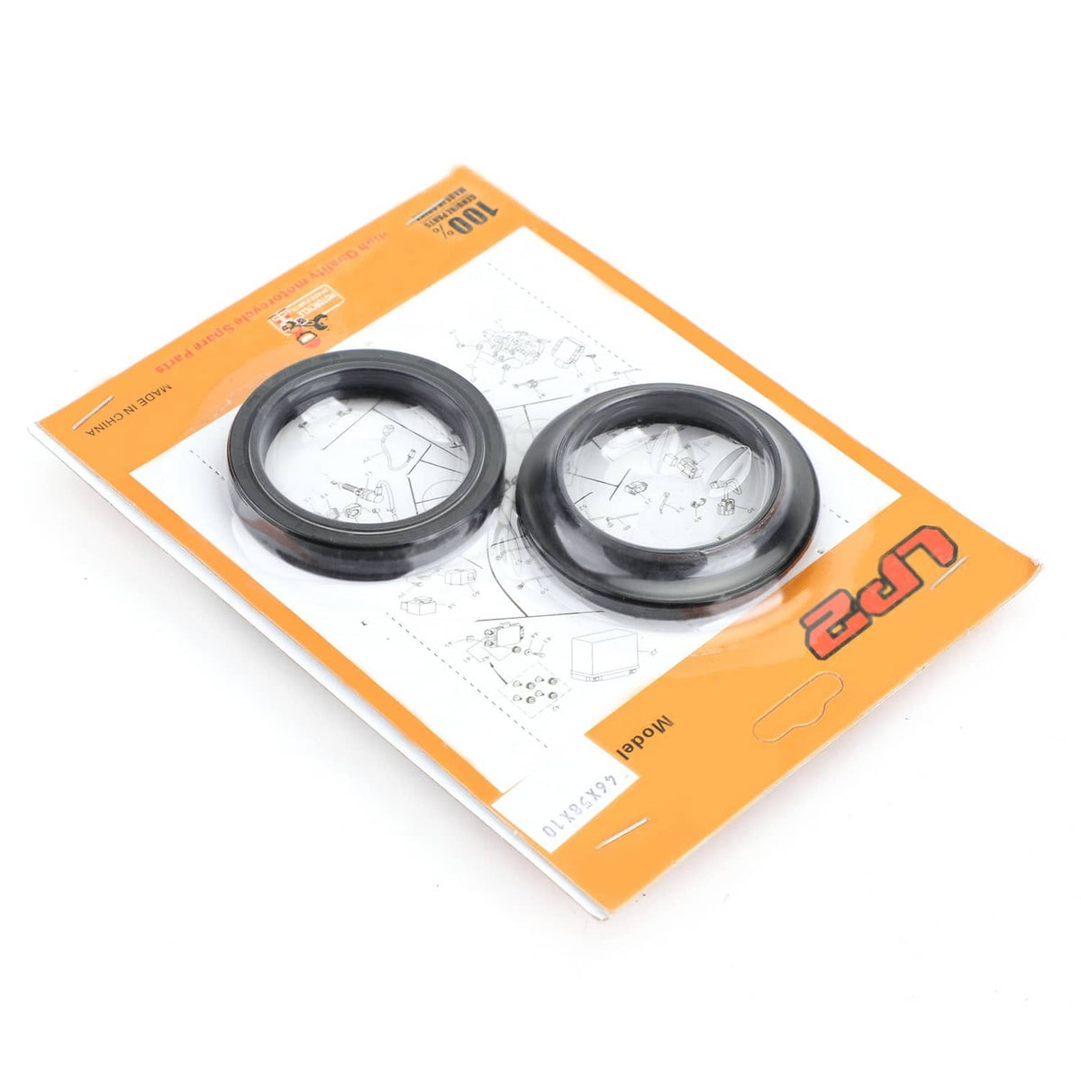 Solid Spare Fork Oil Seal Wiper Kit for Kawasaki ZX 600 636 900 Ninja ZX6R ZX9R ZZR600 98-08