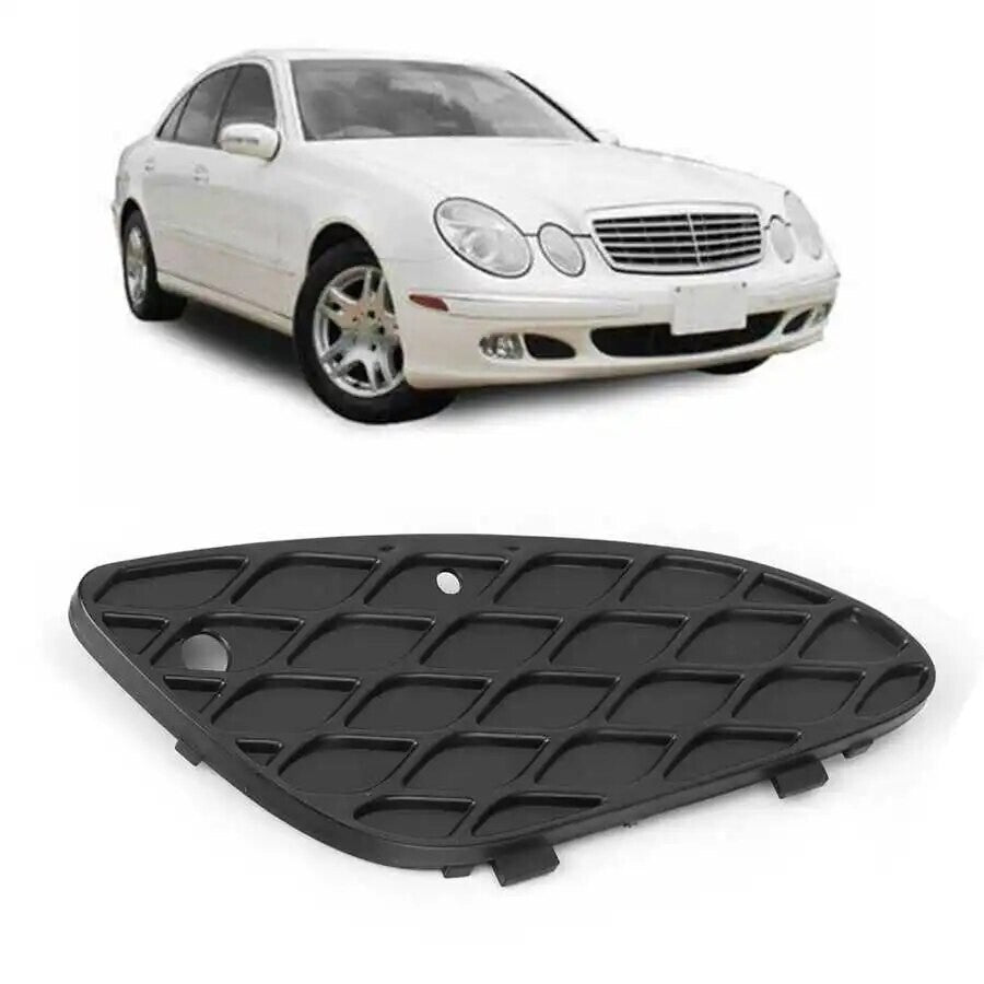 1 Pair Left +Right Front Bumper Cover Mesh Grille For Mercedes W211 E-class E500