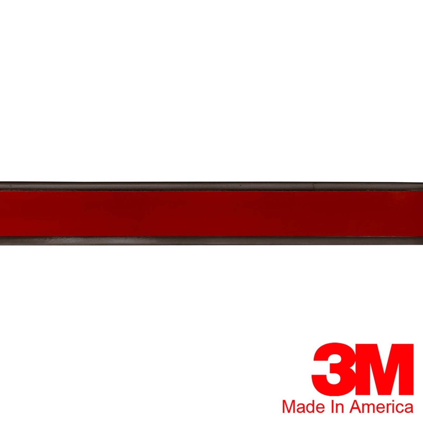 Vintage Style 5/8" Brown & Chrome Side Body Trim Molding - Formed Pointed Ends