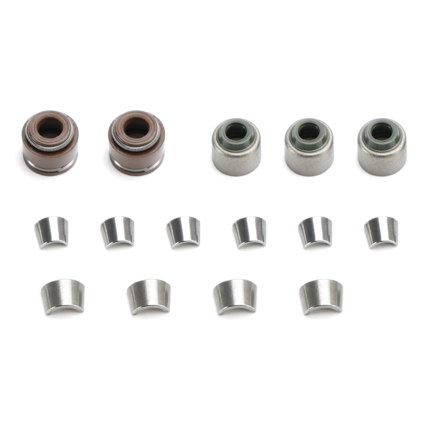 Head Intake & Exhaust Valves Seals Cotters For Yamaha YFZ 450 YFZ450 R 2004-2023