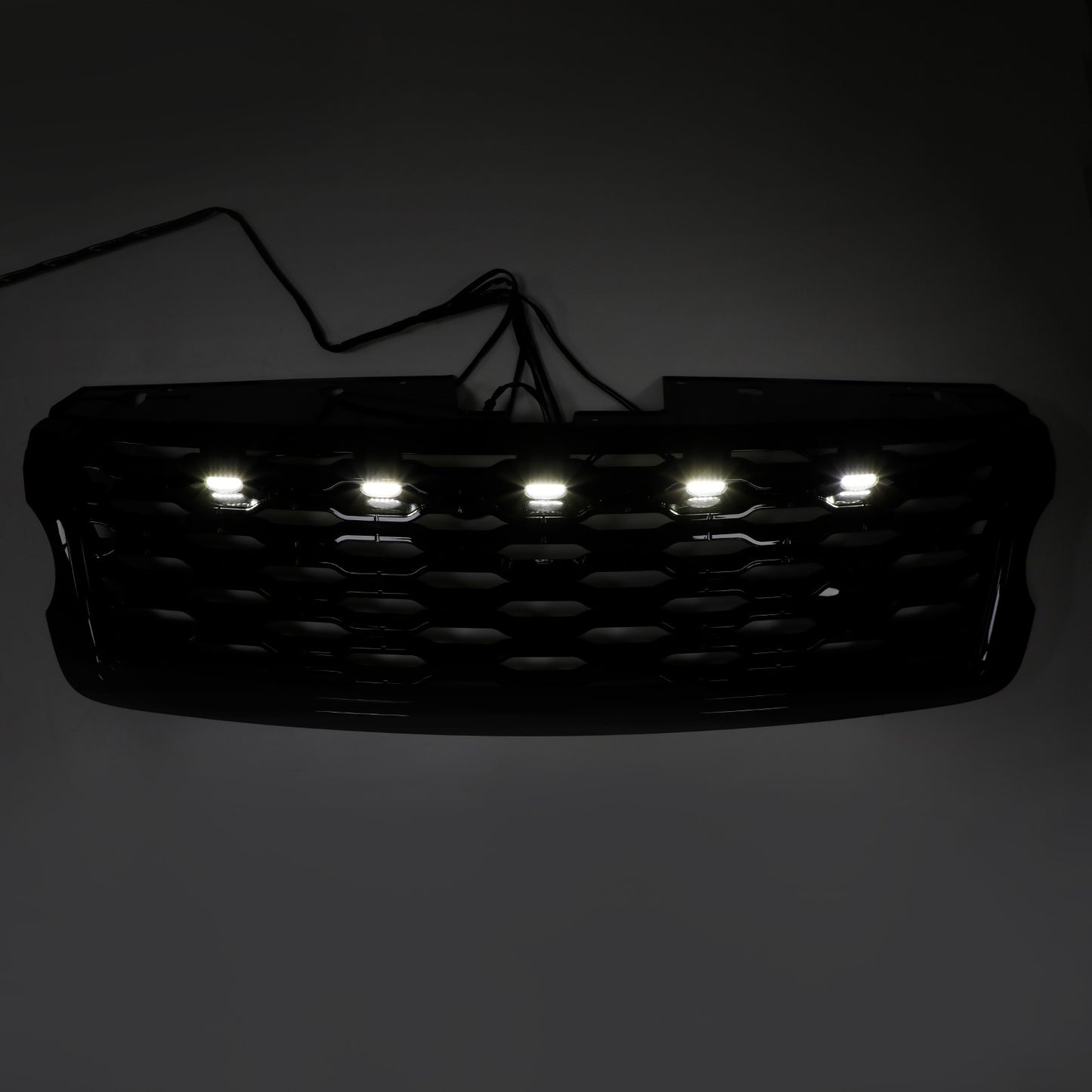Front Bumper Upper Grill For Land Rover Range Rover Vogue L405 2013-17 W/LED