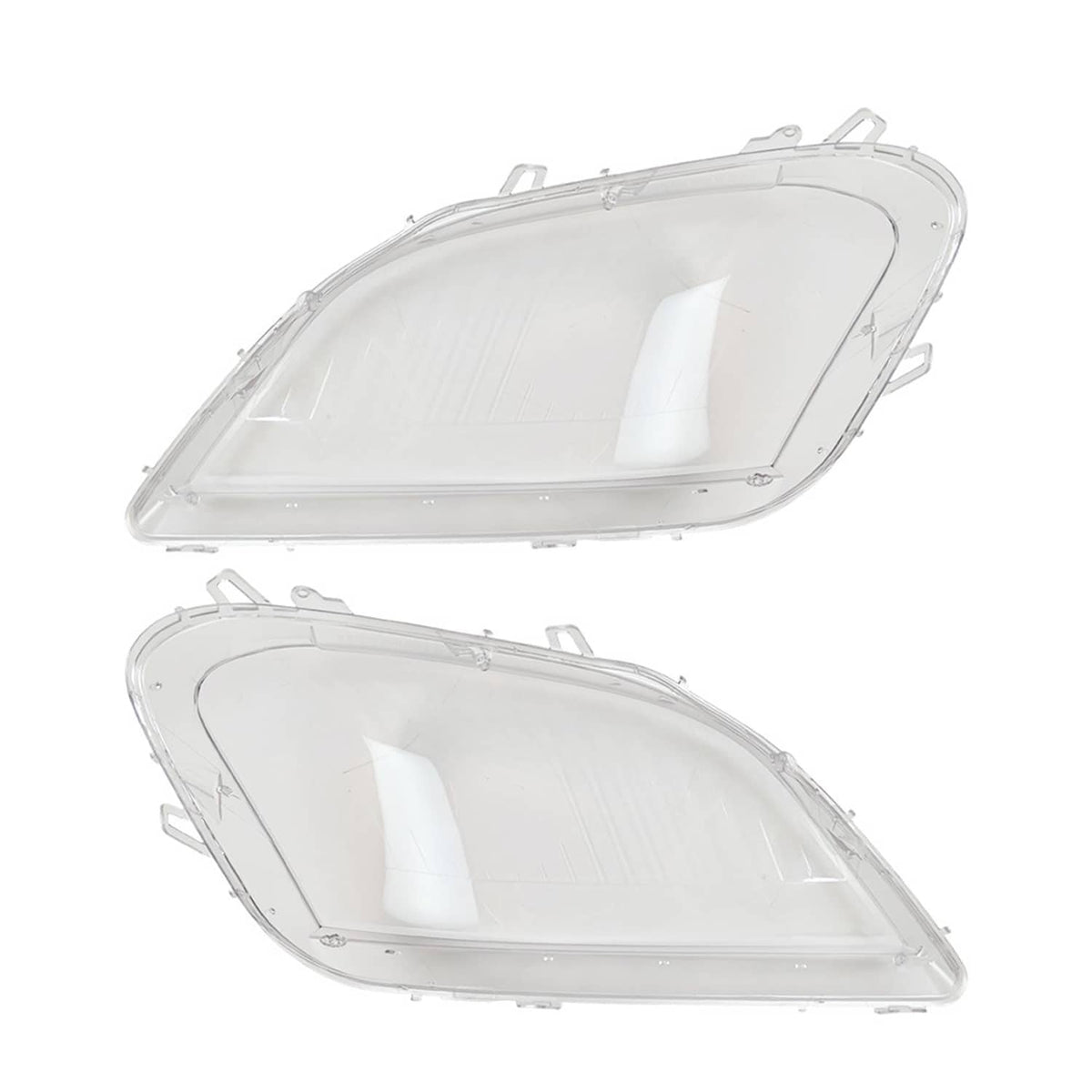 Solid Spare Front Headlight Lens Cover Lense For Mercedes Benz ML Class W164 2006-2008