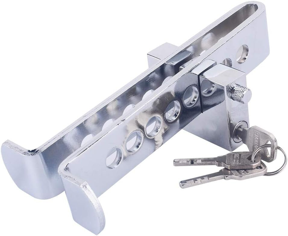 Brake Clutch Lock Vehicle Anti-Theft Device Car Pedal Security Lock Tool W/3 Key